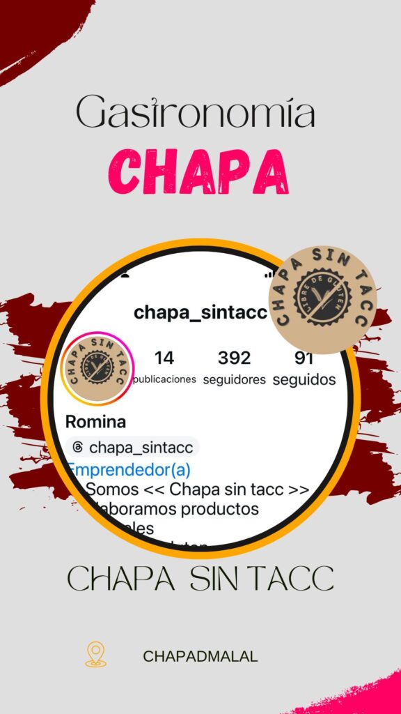 Chapa sin TACC