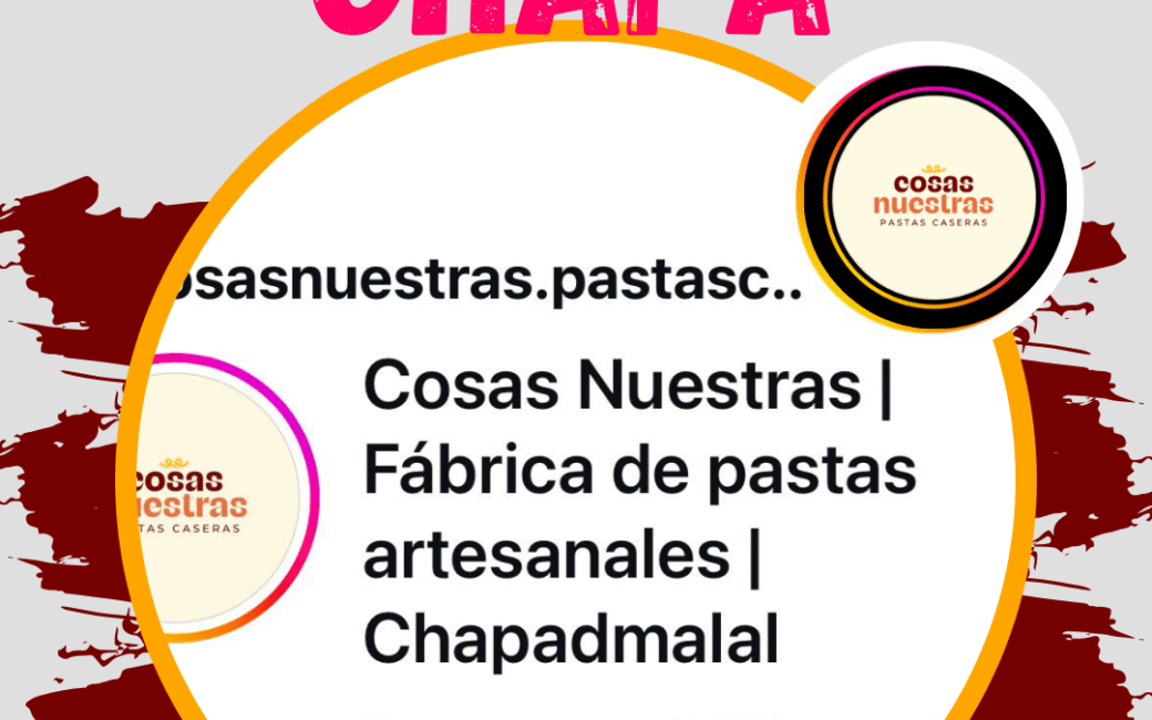 Cosas Nuestras Pastas caseras