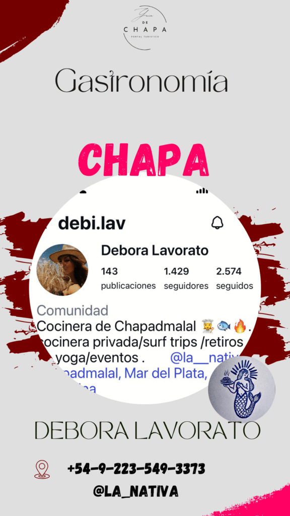 Debora Lavorato Cocinera Privada